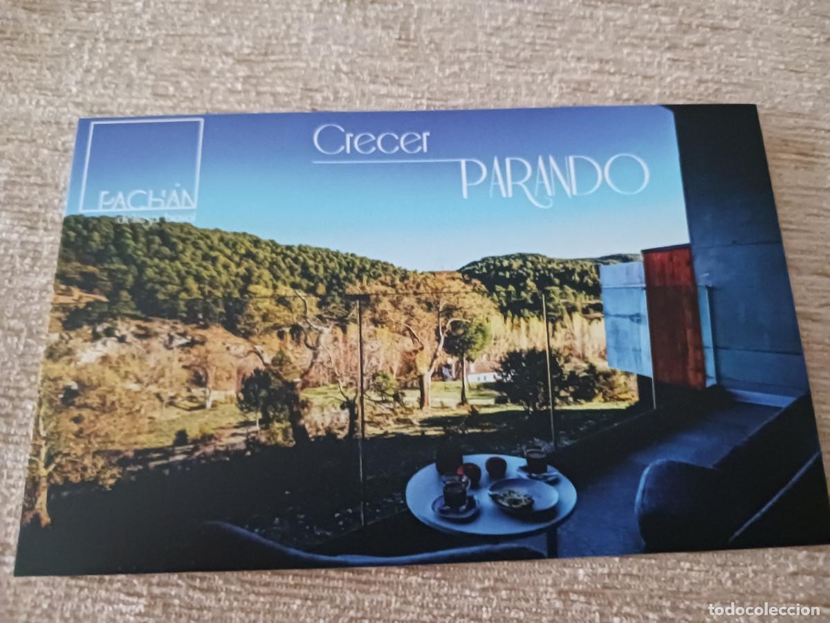 Folhetos de turismo: postal publicitaria, sierra de cuenca, pachan, dehesa boyal