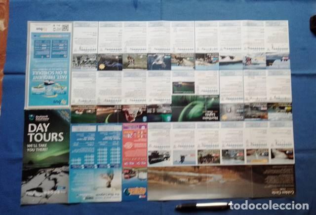 Folletos de turismo: mapa day tours iceland 2016