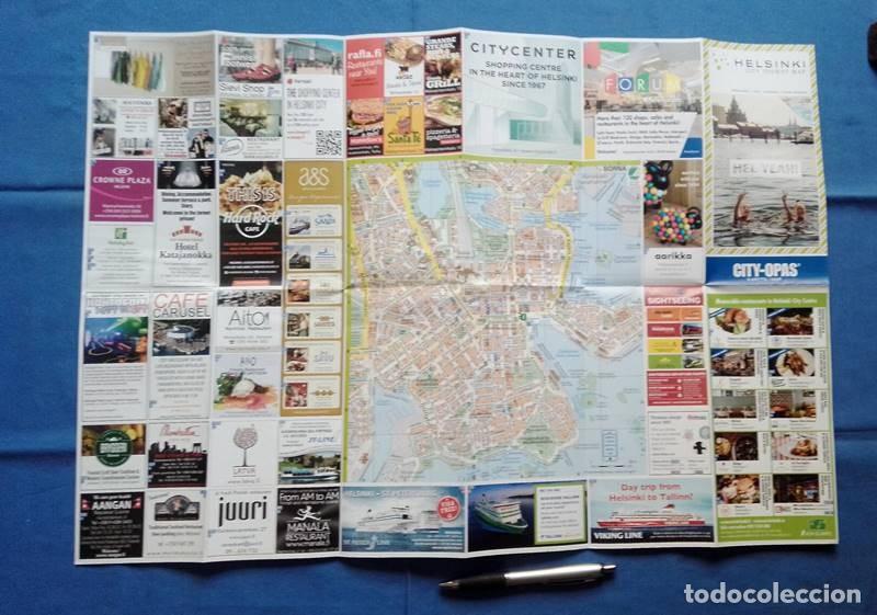 Tourismusbrosch&uuml;ren: guia helsinki city tourist map