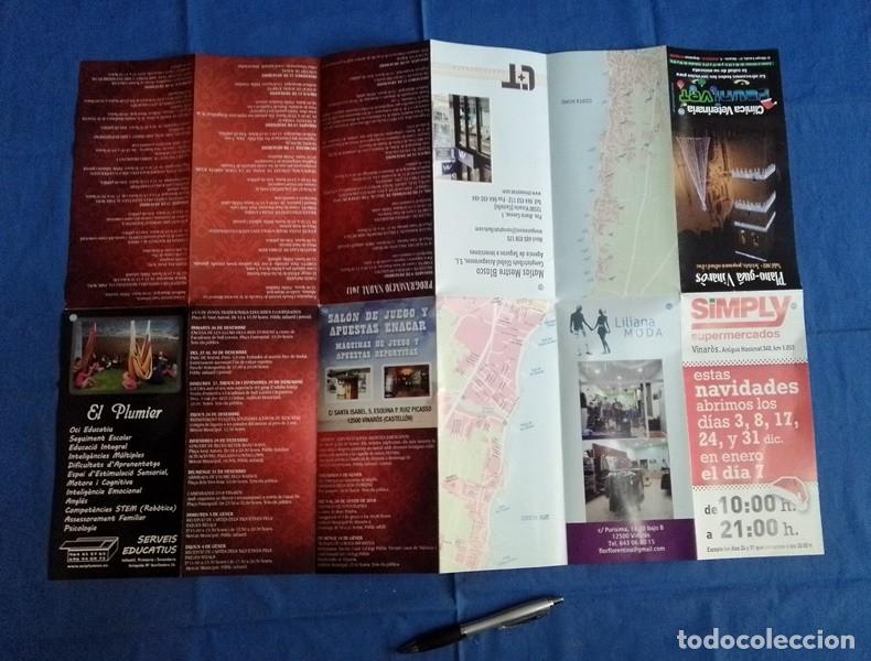 Tourismusbrosch&uuml;ren: plano guia vinaros 2017