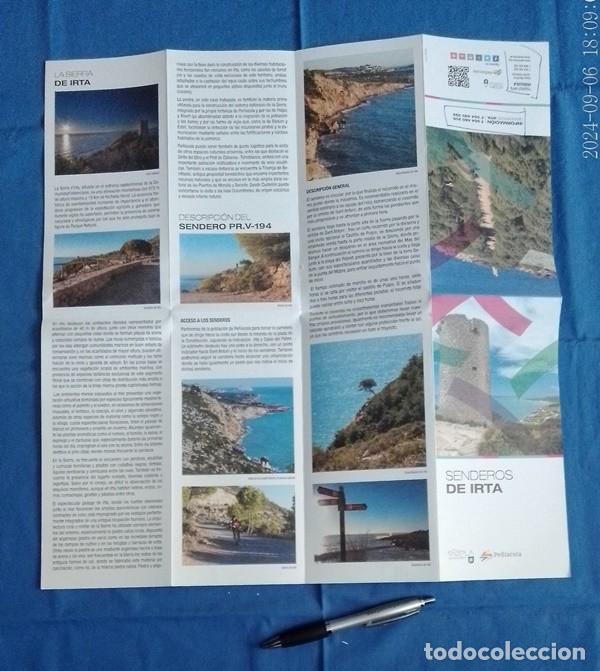 Travel Brochures: senderos de irta pe&ntilde;iscola