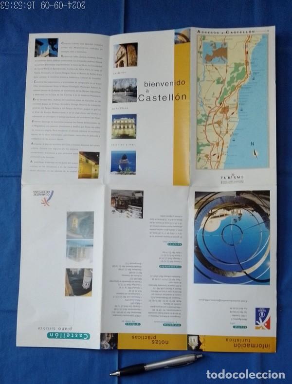 Travel Brochures: plano turistico castellon