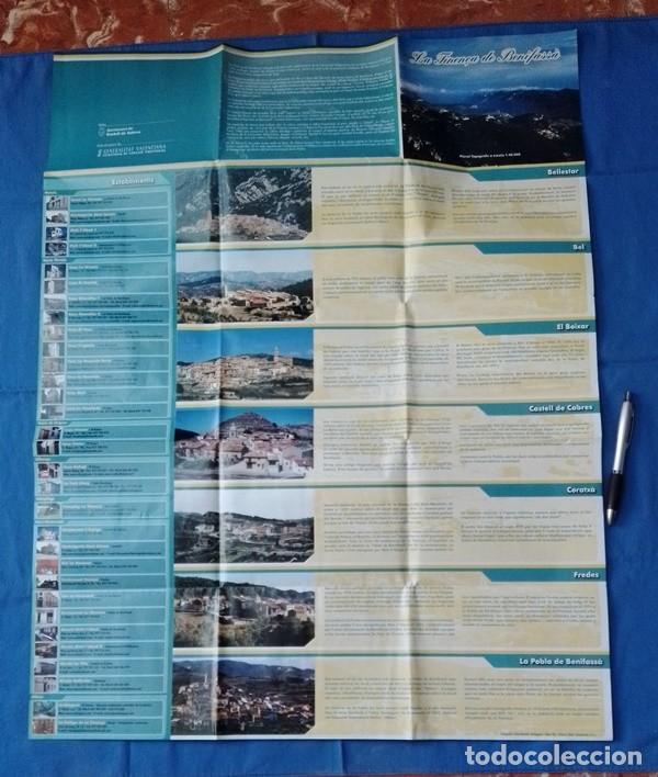 Tourismusbrosch&uuml;ren: planol la tinen&ccedil;a de benifassa