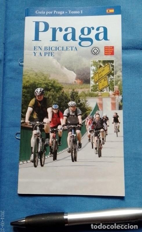 Tourismusbrosch&uuml;ren: praga en bicicleta y a pie en castellano