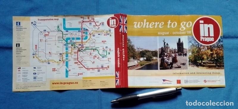 Tourismusbrosch&uuml;ren: where to go in praga ingles