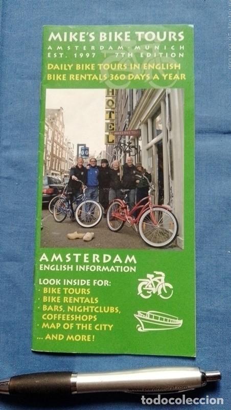 Folletos de turismo: mike's bike tours amsterdam