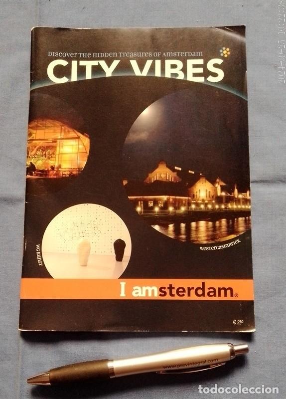 Folhetos de turismo: city vibes i amsterdam