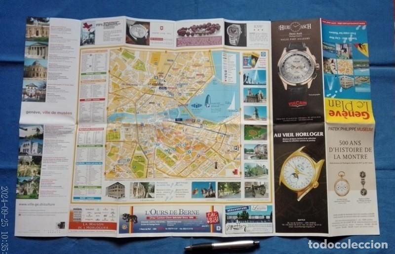 Tourismusbrosch&uuml;ren: plano ciudad geneve 2007