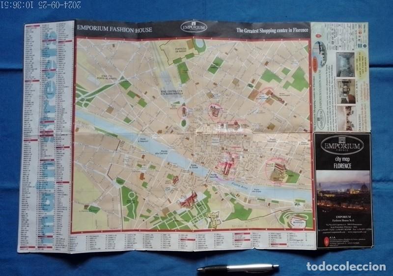 Tourismusbrosch&uuml;ren: plano ciudad florence