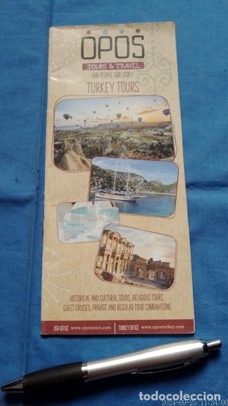 Folhetos de turismo: opos turkey tours & travel
