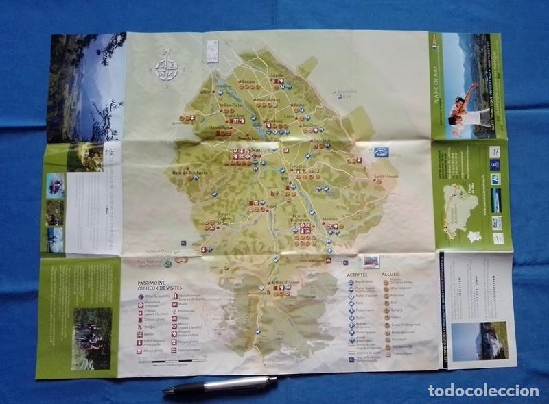 Folhetos de turismo: plano de nay pyrenees atlantiques