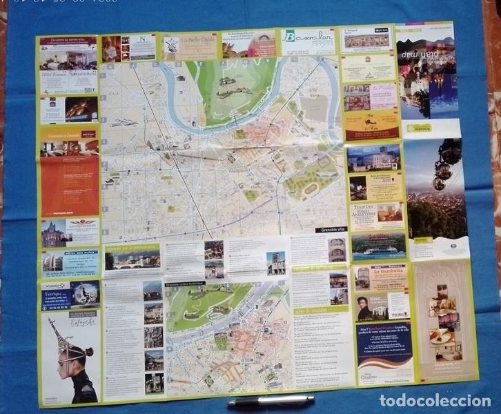 Tourismusbrosch&uuml;ren: plan map grenoble 2007-2008