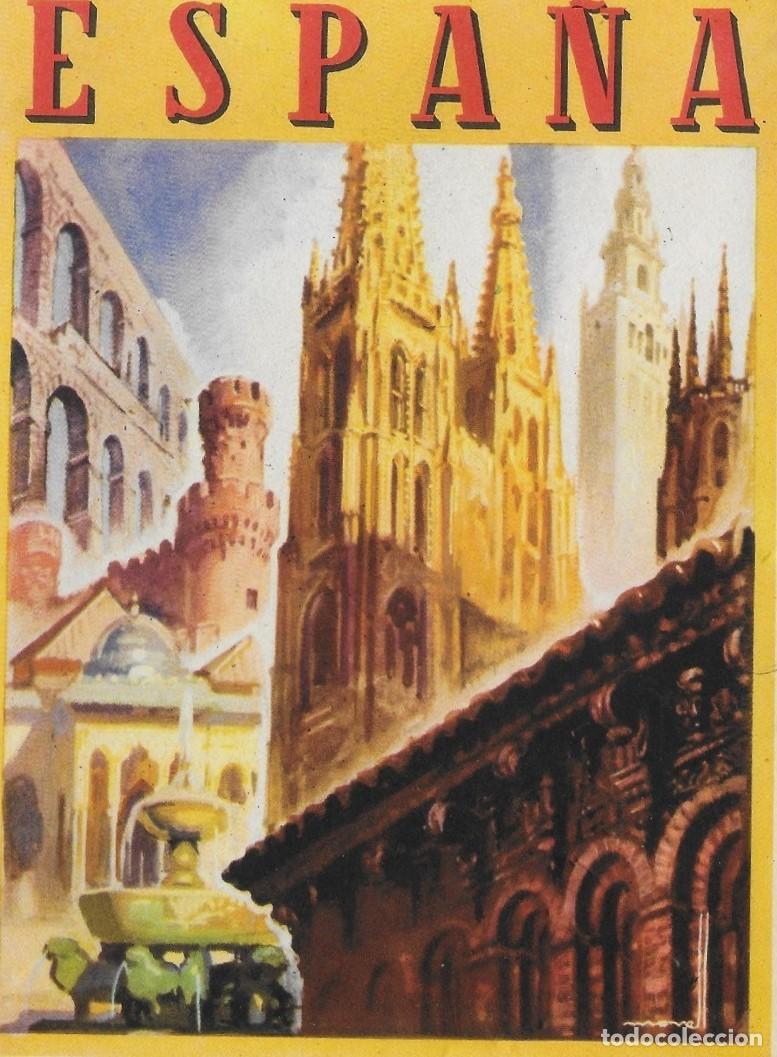 Folletos de turismo: 8317 - ESPA&Ntilde;A- FOLLETO DESPLEGABLE - DE LA DIRECCI&Oacute;N GENERAL DEL TURISMO - 16X12 CM, CERRADO