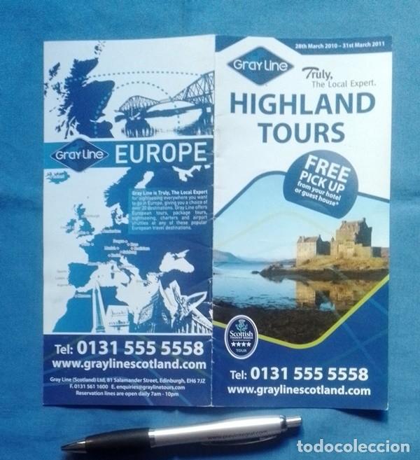 Tourismusbrosch&uuml;ren: gray line highland tours edinburgh
