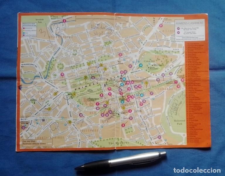 Folletos de turismo: guia edinburgh en espa&ntilde;ol - Foto 2