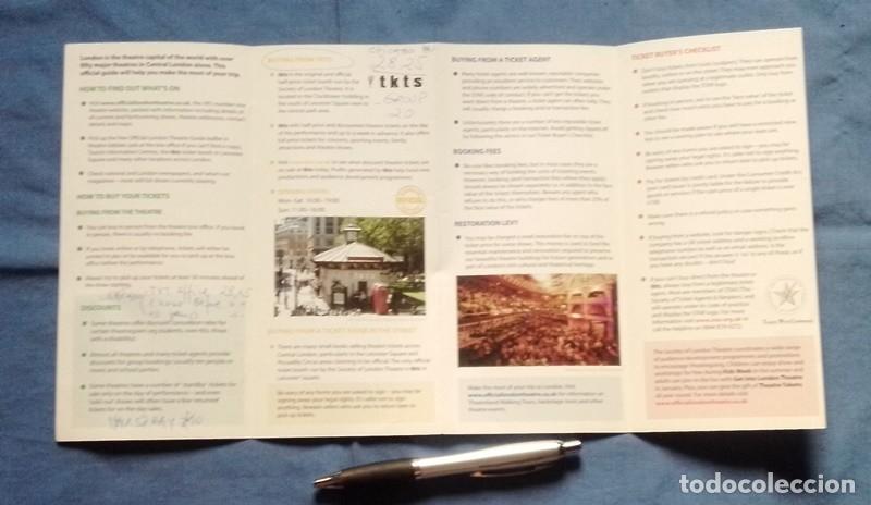 Folletos de turismo: mapa theatregoing London - Foto 2