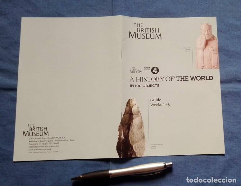Folletos de turismo: a history of the world in 100 objects british museum London