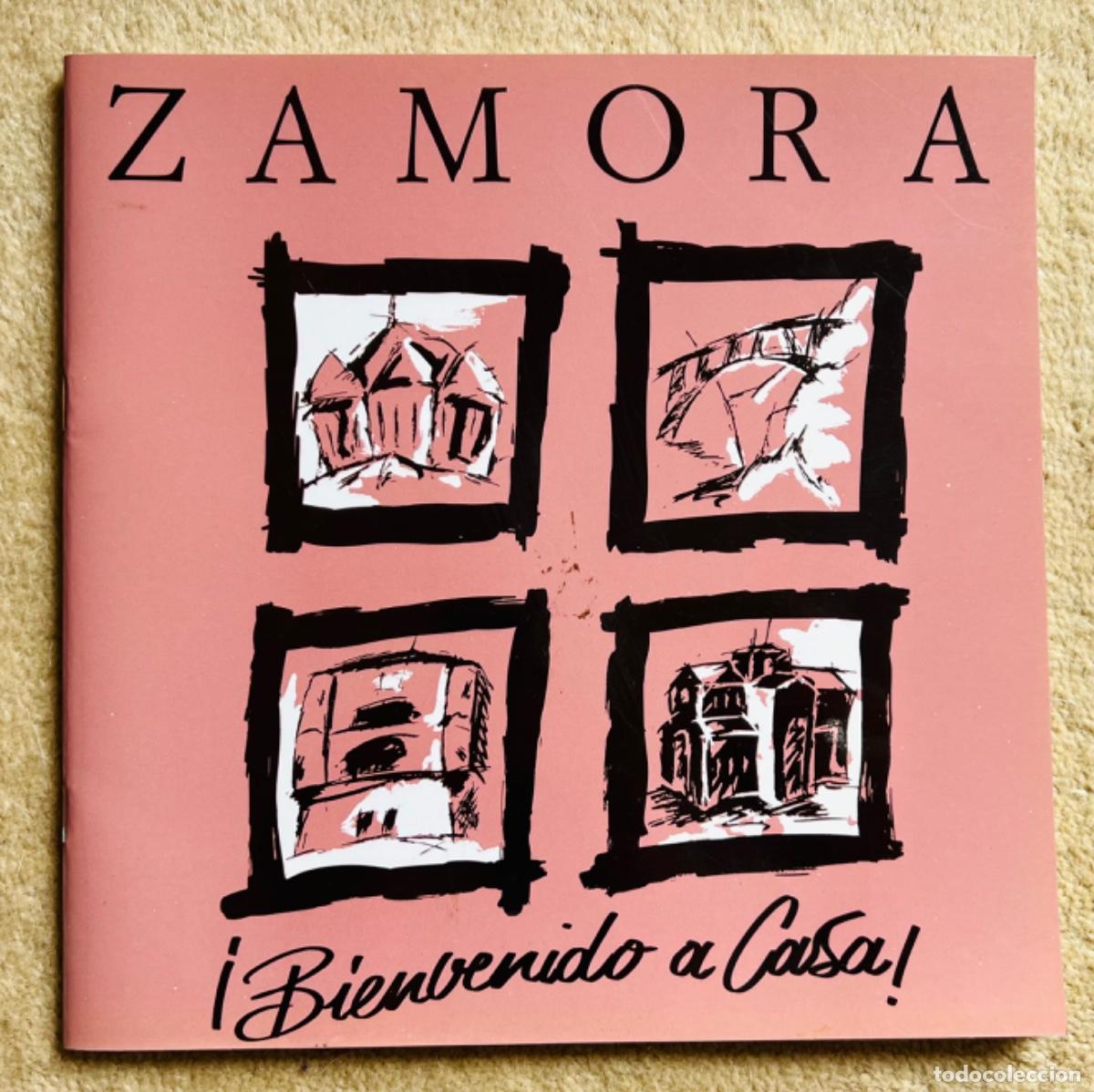 Folletos de turismo: Folleto de turismo de Zamora - Rutas tur&iacute;sticas - A&ntilde;o 1990