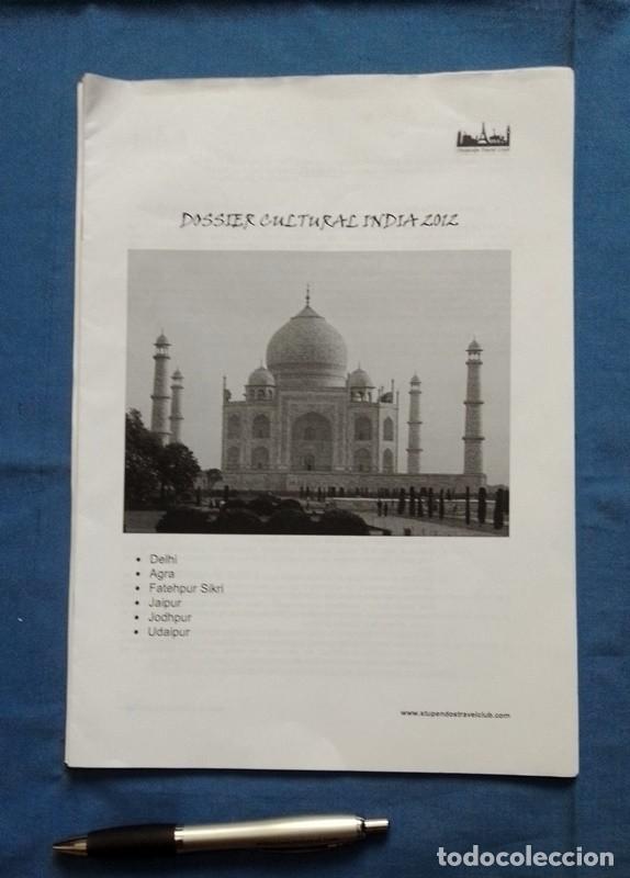 Travel Brochures: fotocopia dossier cultural india 2012