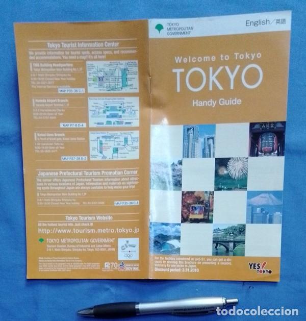Travel Brochures: welcome to tokio handy guide 2010 ingles