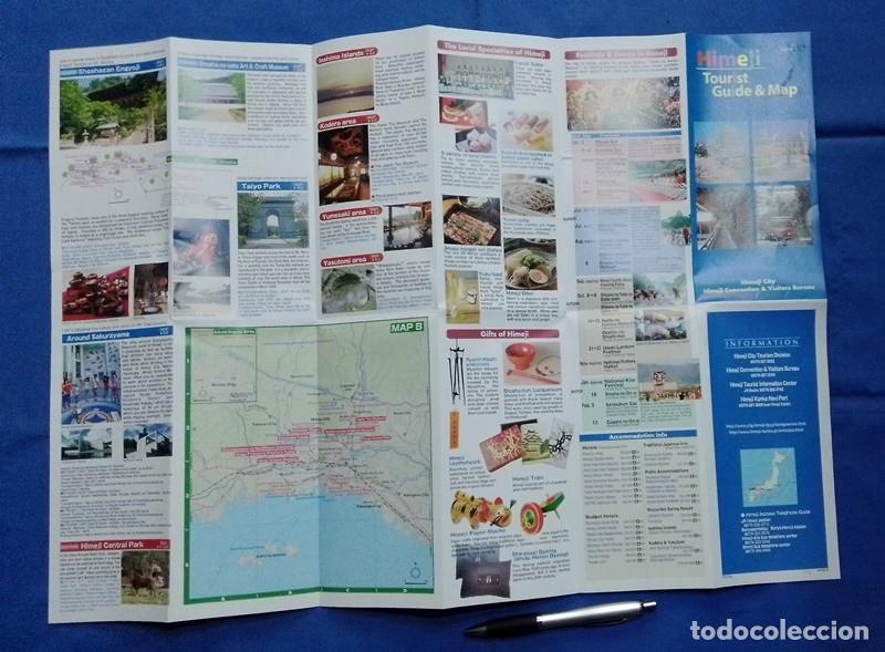 Folletos de turismo: Himeji tourist guide & map
