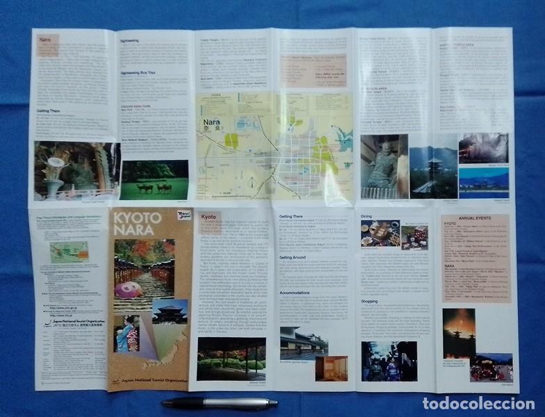 Travel Brochures: kyoto nara mapa japan national tourist organization