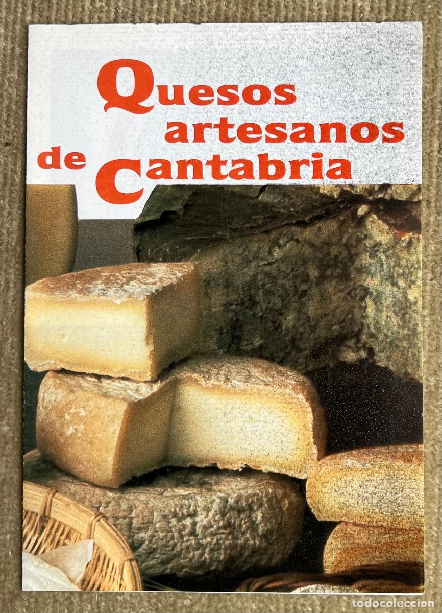 Travel Brochures: Folleto Quesos artesanos de Cantabria - Consejo Regulador del Queso - A&ntilde;o 1986