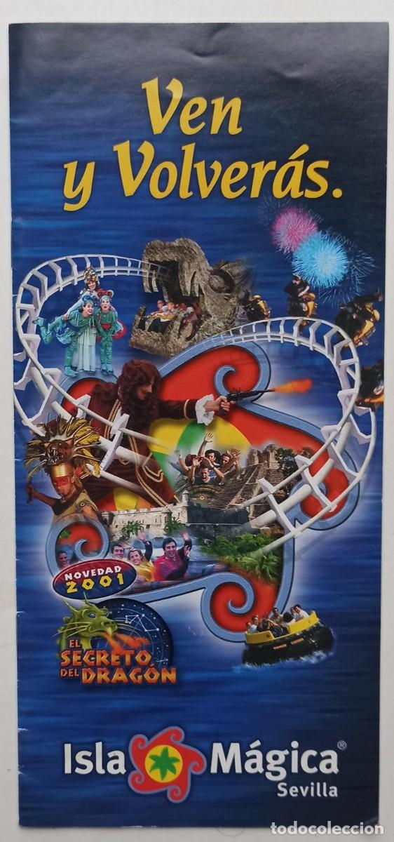 Travel Brochures: FOLLETO TUR&Iacute;STICO ISLA M&Aacute;GICA. SEVILLA. Ingl&eacute;s y espa&ntilde;ol