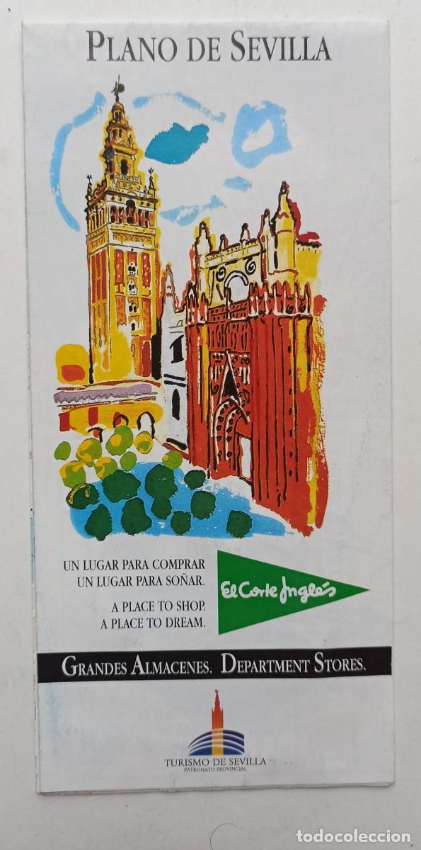 Tourismusbrosch&uuml;ren: PLANO DE SEVILLA Y MAPA