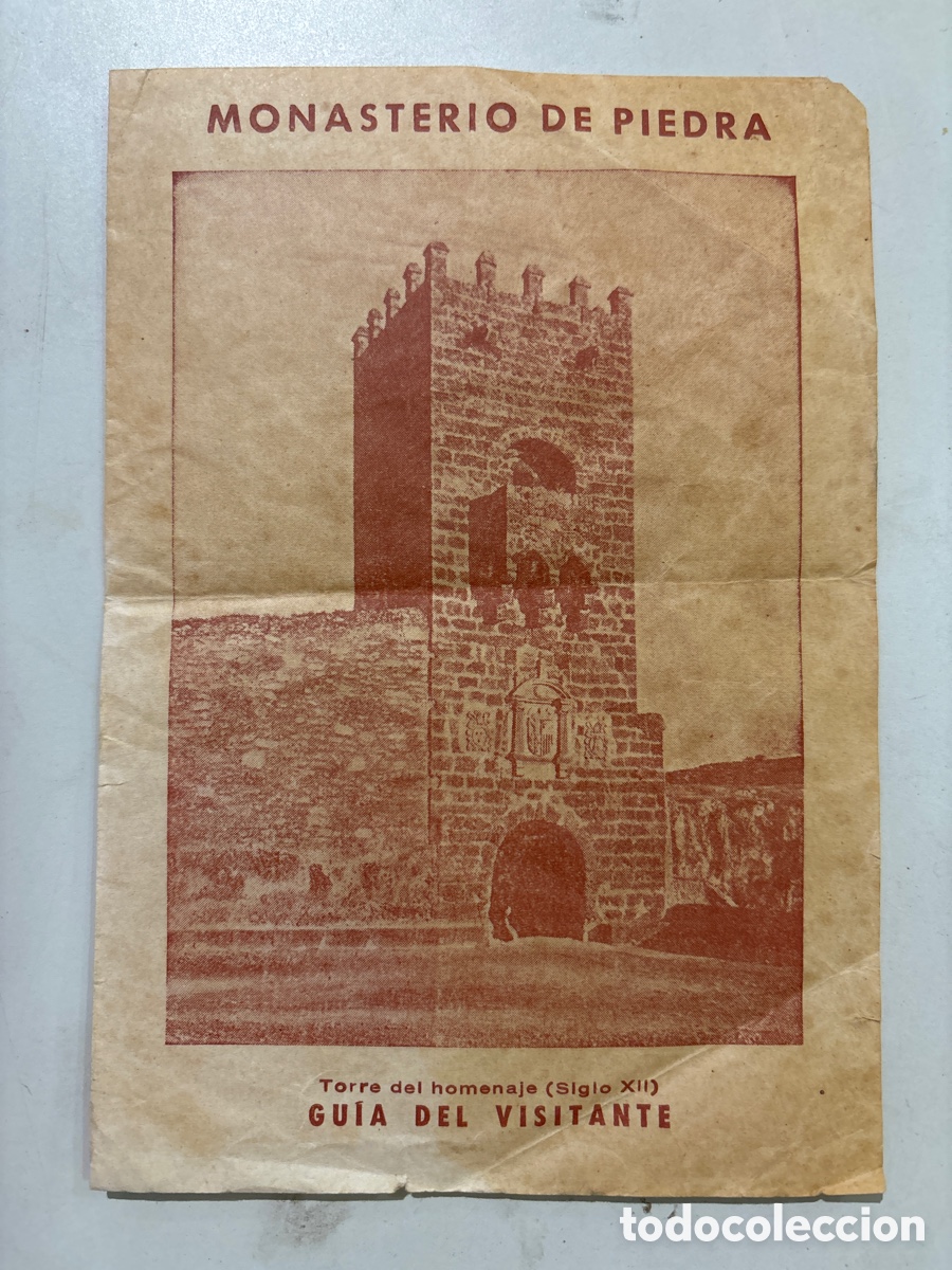 Brochures de tourisme: MONASTERIO DE PIEDRA. GU&Iacute;A DEL VISITANTE.