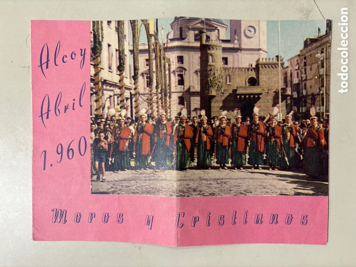 Brochures de tourisme: ALCOY. ABRIL 1960. MOROS Y CRISTIANOS. PROGRAMA OFICIAL.
