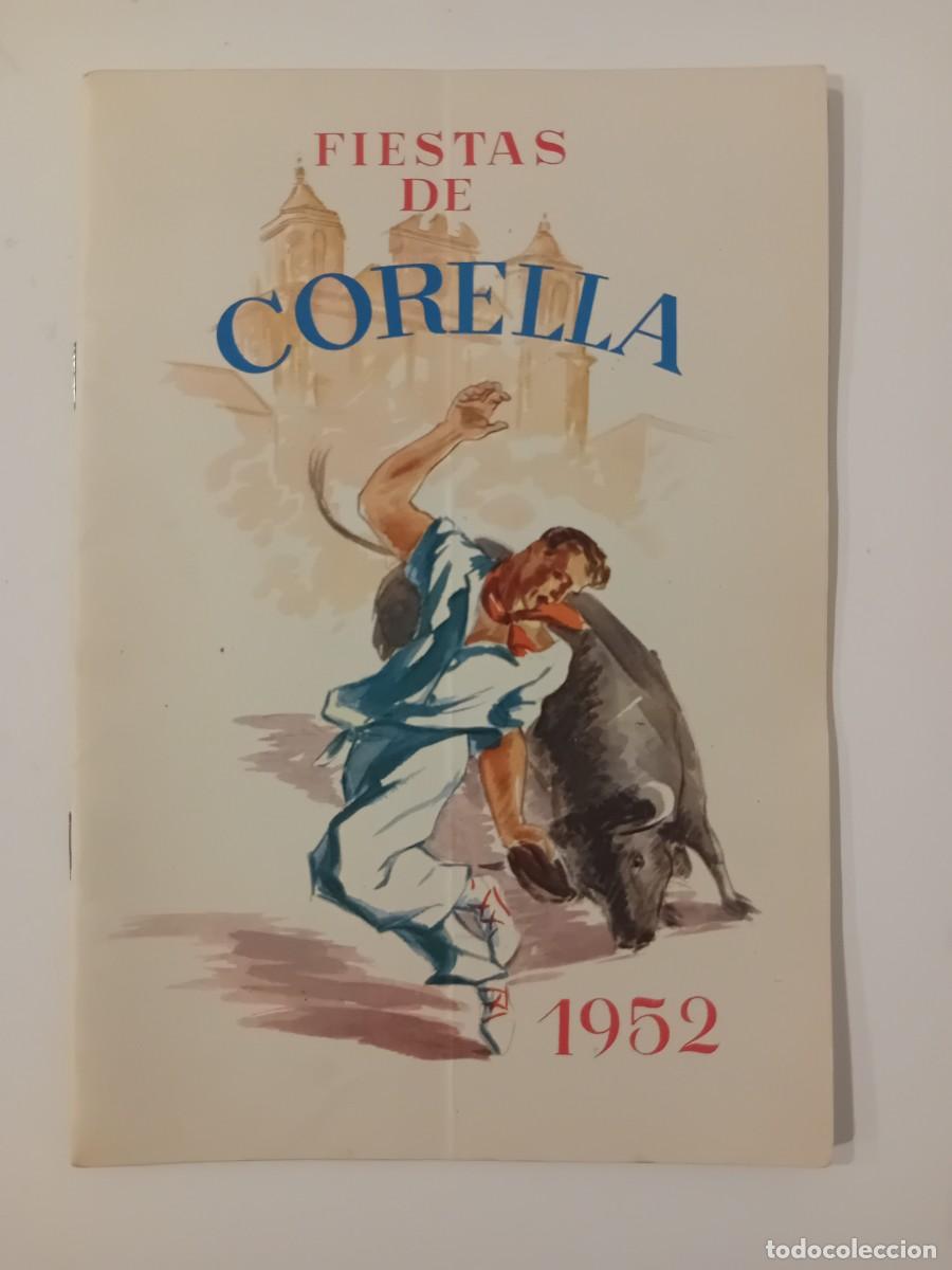 Brochures de tourisme: PROGRAMA DE LAS FIESTAS DE CORELLA. 1952. ILUSTRADO POR M. G. ASIOLIN