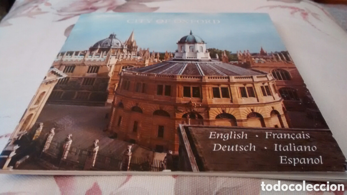 Brochures de tourisme: CITY OF OXFORD EN VARIOS IDIOMAS