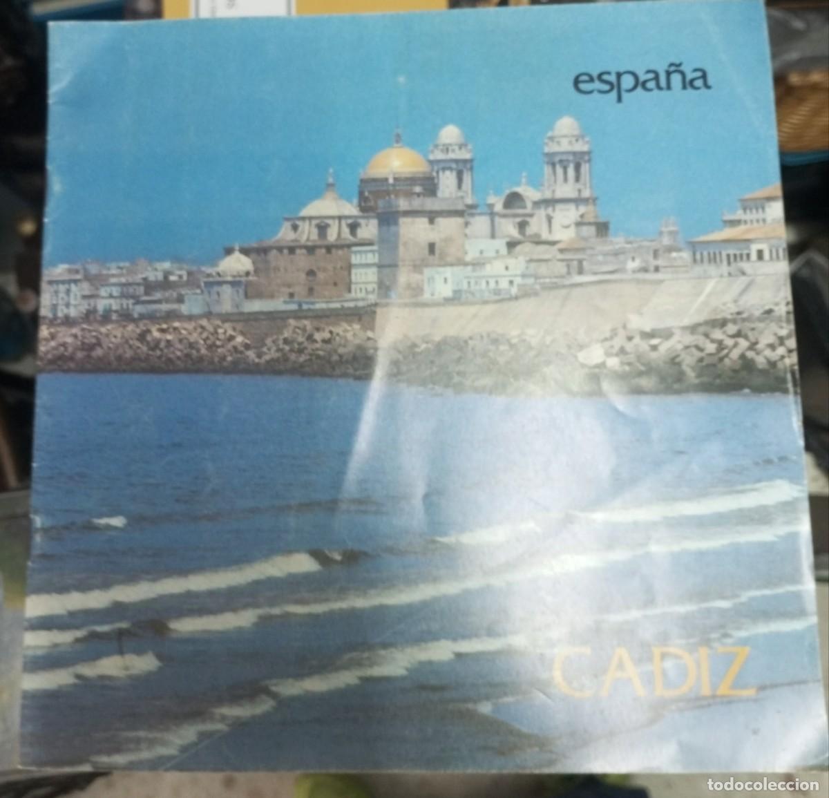 Brochures de tourisme: Cuaderno guia de turismo de C&aacute;diz a&ntilde;os 70