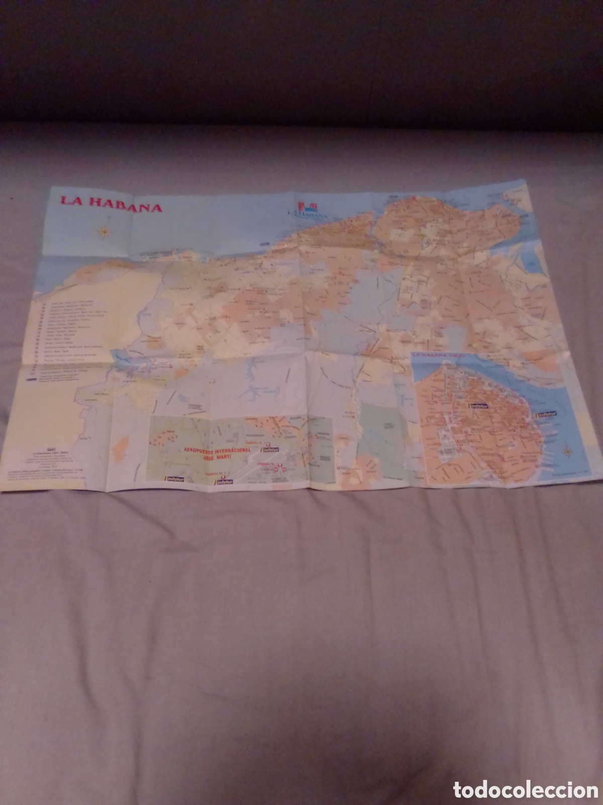 Folletos de turismo: MAPA TUR&Iacute;STICO DE LA HABANA - Foto 2