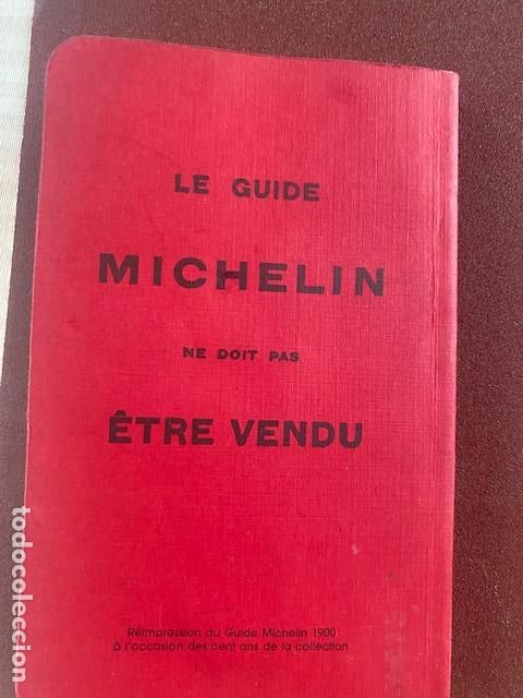 Folletos de turismo: Guia Michelin 1900. Edici&oacute;n Facs&iacute;mil. - Foto 5