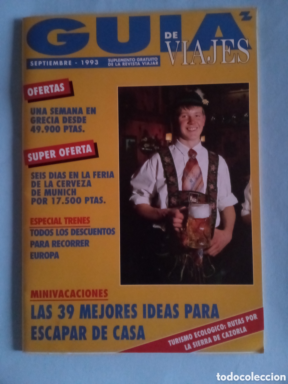 Tourismusbrosch&uuml;ren: GUIA DE VIAJES N. 7 SEPTIEMBRE 1993 - GRUPO Z