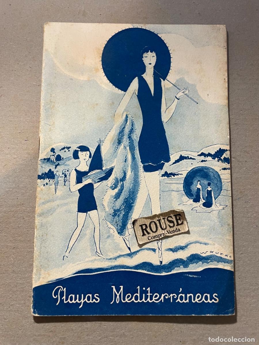 Folletos de turismo: ANTIGUO FOLLETO TURISTICO - PLAYAS MEDITERRANEAS - (FRANCIA) A&Ntilde;OS 20 ILUSTRADO 32 PAG. 20,5X13,5 CM