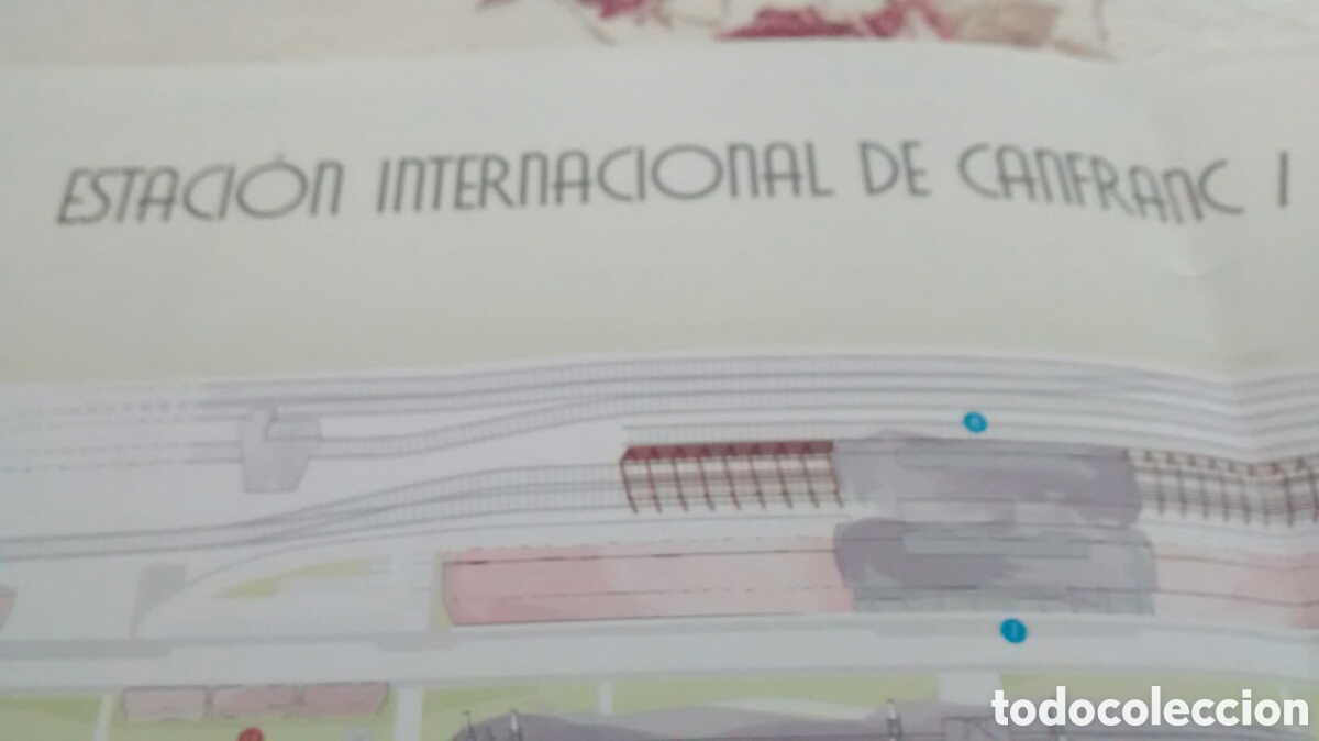 Folletos de turismo: GUIA ESTACION INTERNACIONAL DE CAN FRANC EXPLANADA DE LOS ARA&Ntilde;ONES