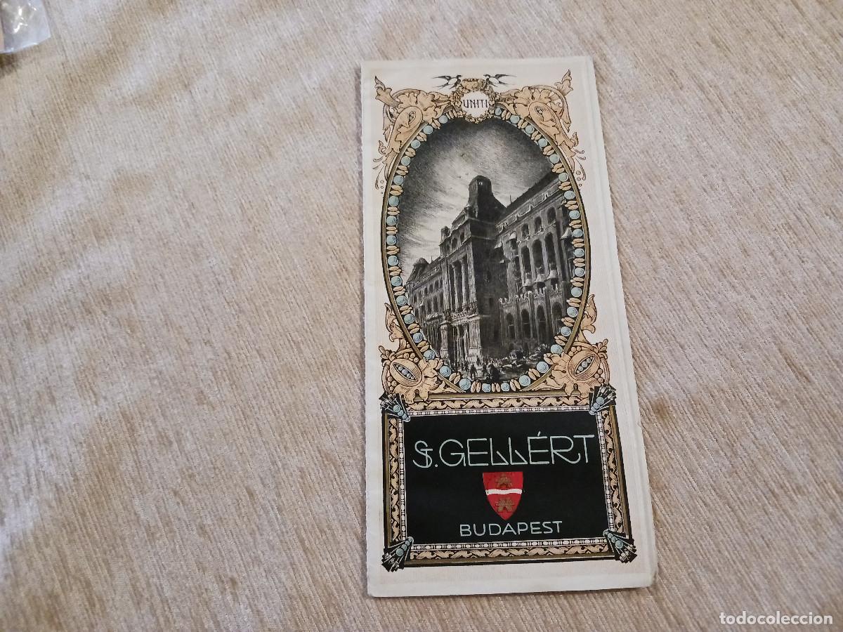 Folletos de turismo: gran hotel szent gellert de budapest