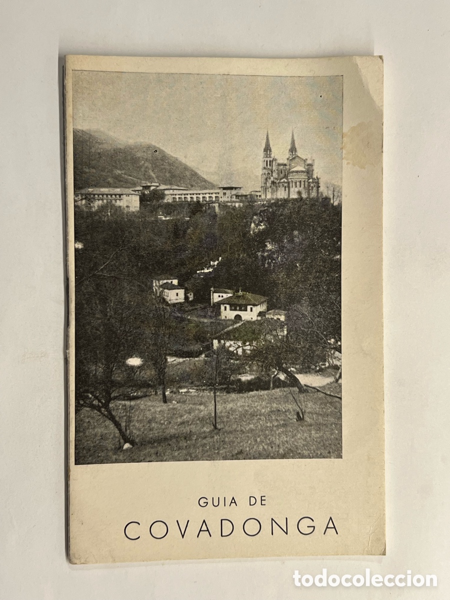 Folhetos de turismo: BREVE GUIA DE COVADONGA....EMILIANO DE LA HUERGA&hellip; Fotos Garcia (a.1958)