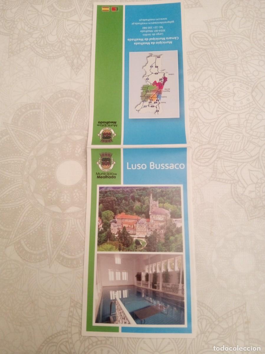 Folhetos de turismo: Folleto Municipio de Luso Bussaco Mapa