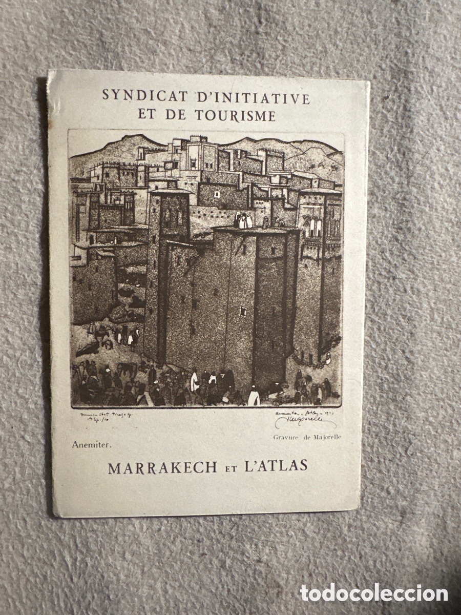 Folhetos de turismo: Marrakech el L'atlas