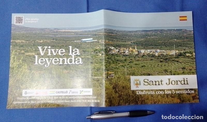 Brochures de tourisme: Folleto turistico Sant Jordi Castellon