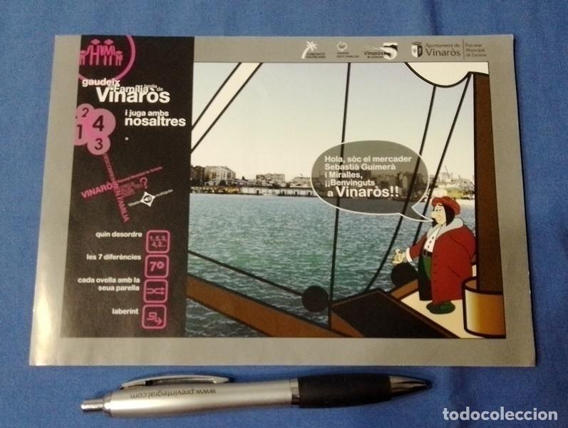 Brochures de tourisme: Folleto turistico Gaudeix en familia de Vinaros Castellon