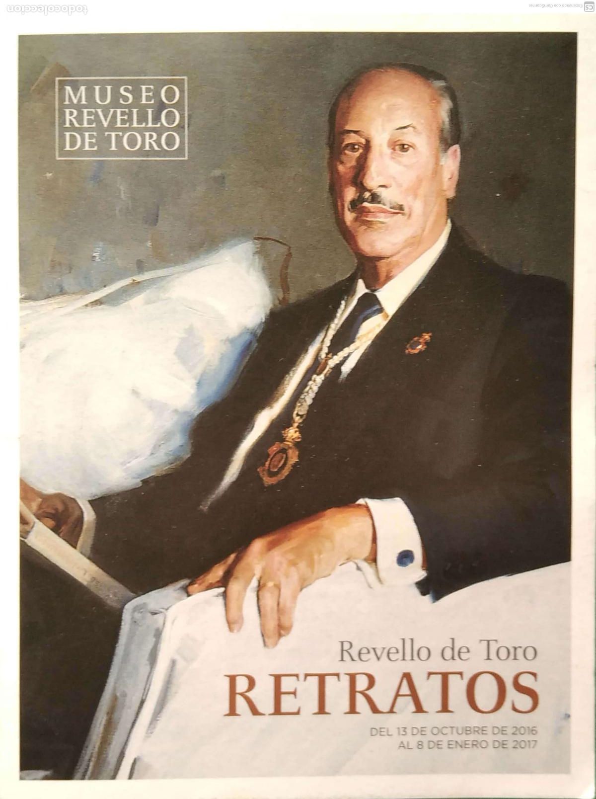 Folletos de turismo: MALAGA: Museo revella de Toro. Colecci&oacute;n de Retratos. Buena conservaci&oacute;n.