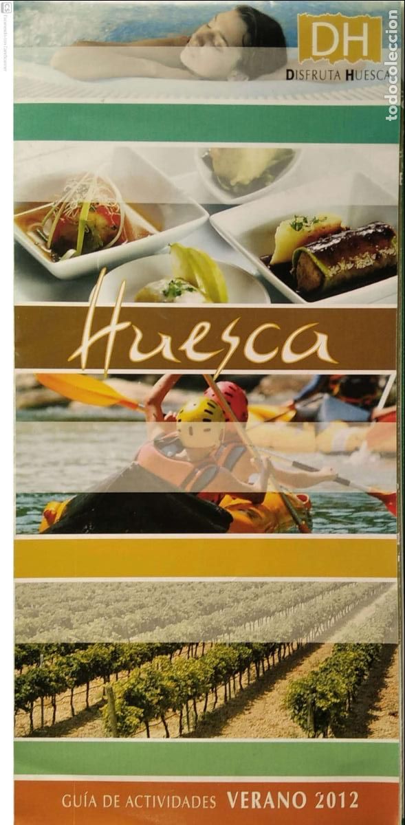 Folletos de turismo: HUESCA - Gu&iacute;a de Actividades Verano 2012.