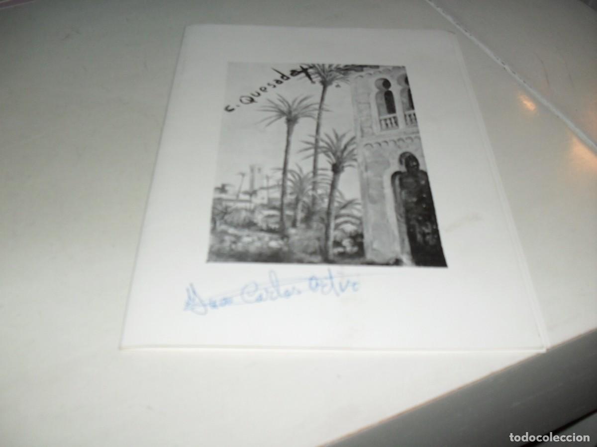 Tourismusbrosch&uuml;ren: FLLETO PUBLICITARIO EN GALERIA QUESADA,EXPOSICION DE CARLOS QUESADA,EDITA CAJA DE AHORROS,1983
