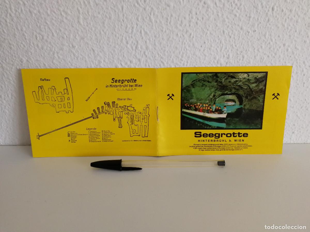Travel Brochures: GUIA ORIGINAL - Seegrotte Hinterbr&uuml;hl WIEN - TURISMO - AUSTRIA