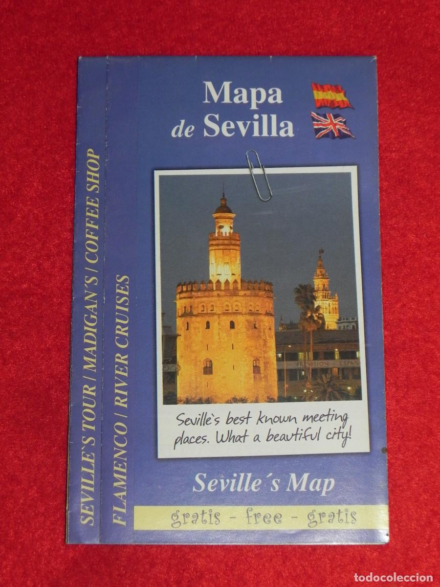 Travel Brochures: Mapa Tur&iacute;stico de Sevilla - Seville&acute;s Map Turist.
